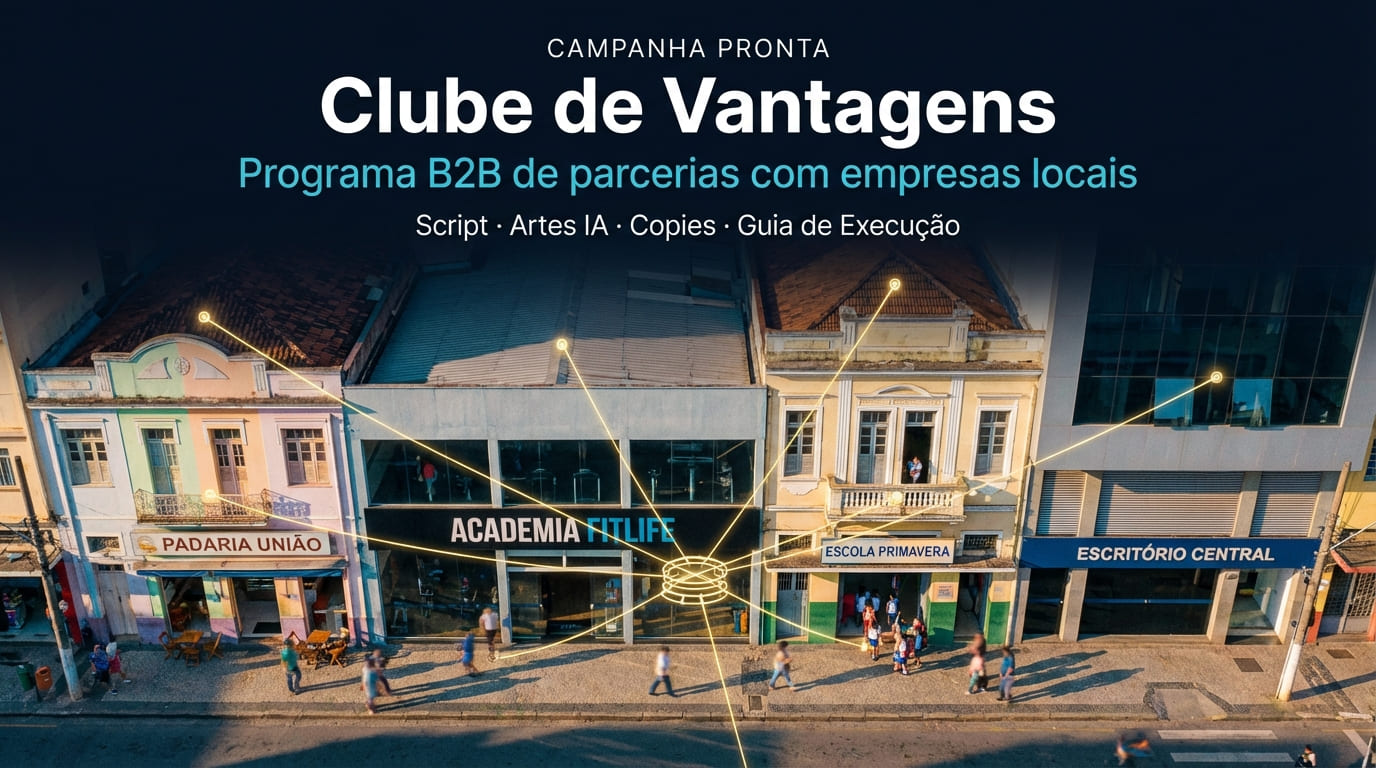 Capa Clube de Vantagens Ocupacional