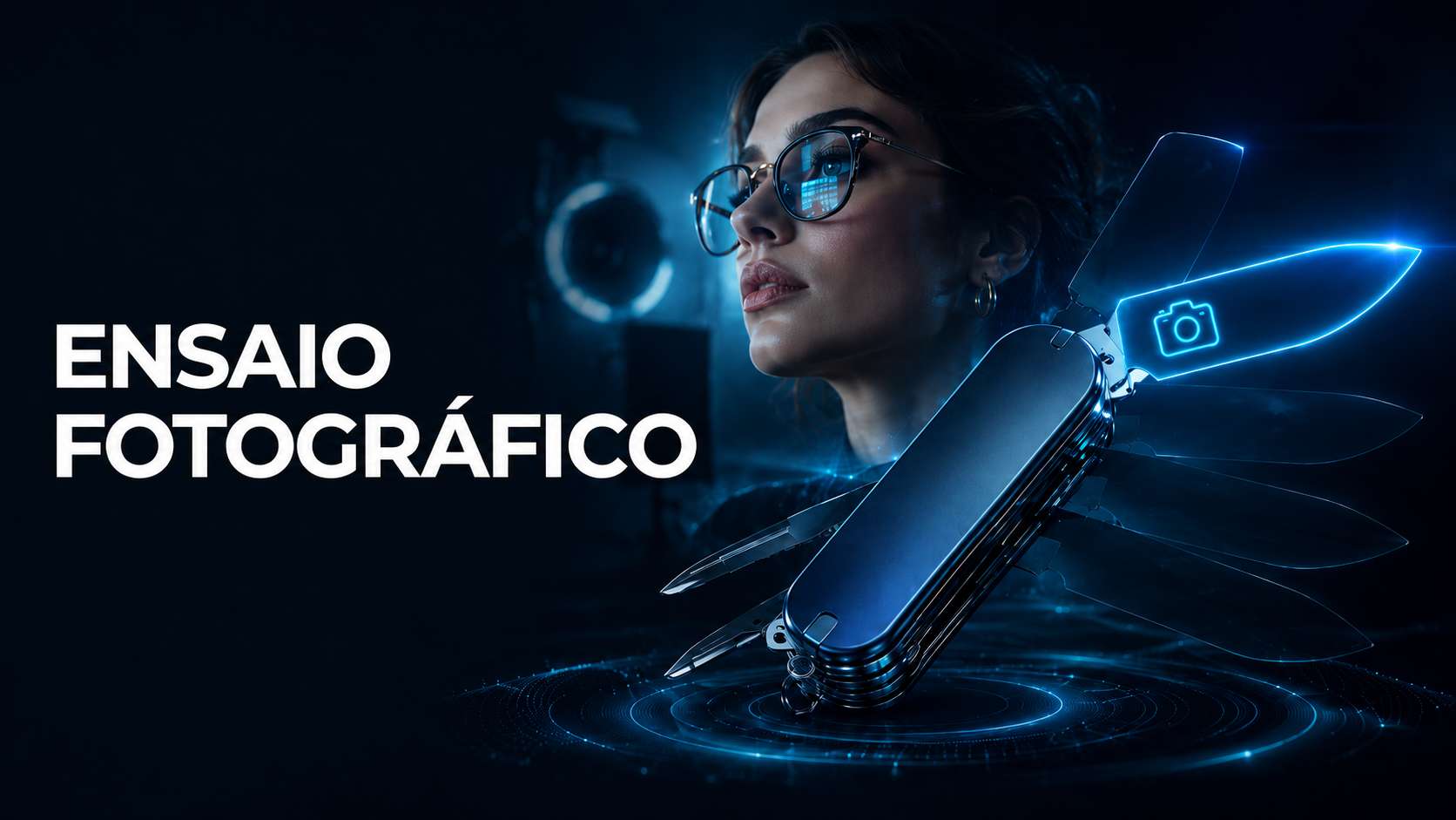 Ensaio fotográfico profissional sem sair da loja