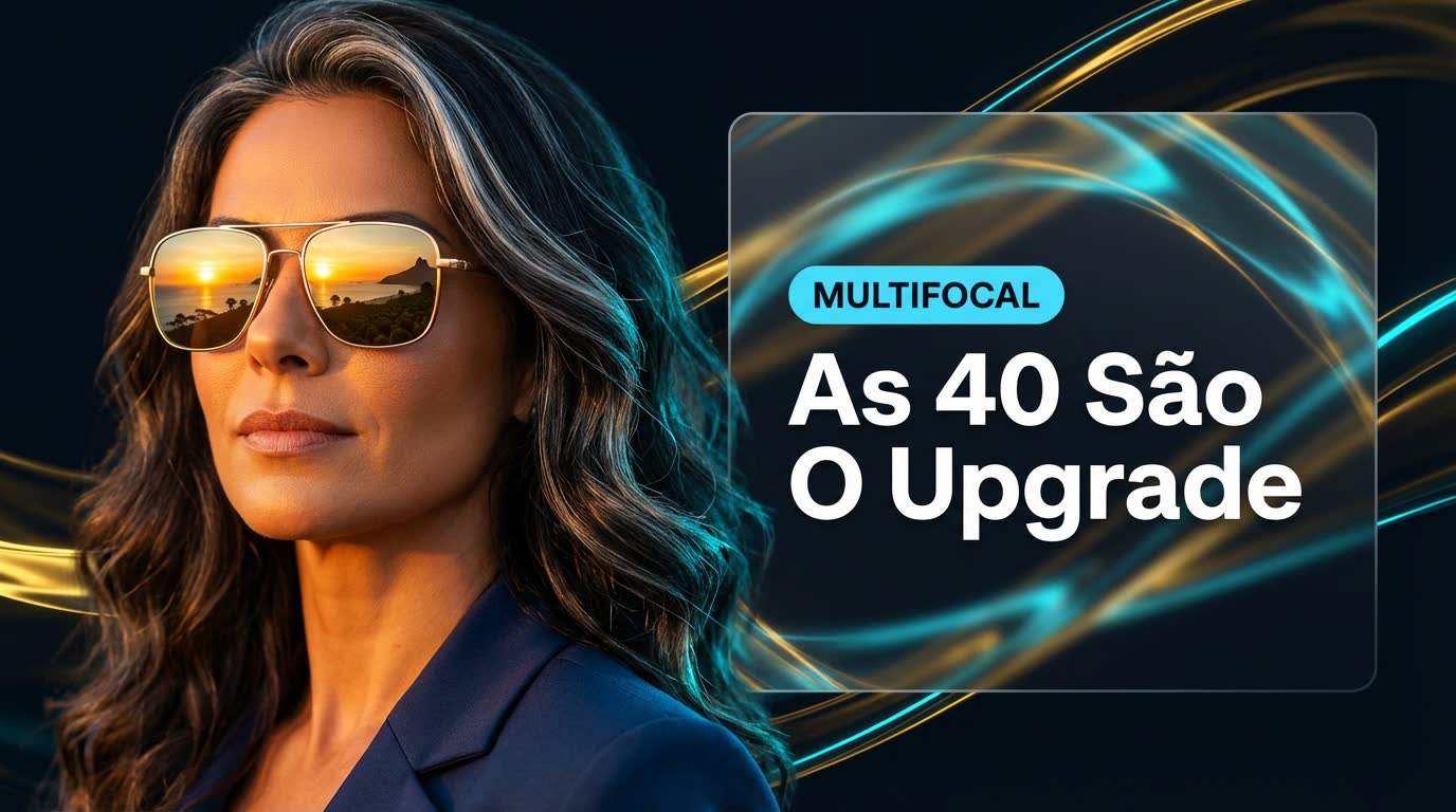 Os 40 Não São O Fim. São O Upgrade.